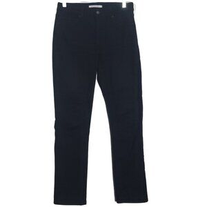 Levi's Women's Jeans Black Denim Mid-Rise Skinny Size 8